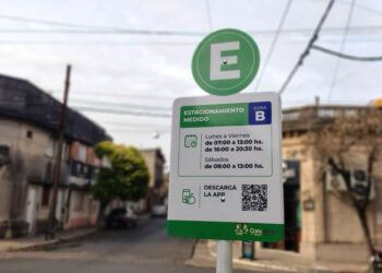 Este lunes comienza a regir el nuevo sistema de estacionamiento medido