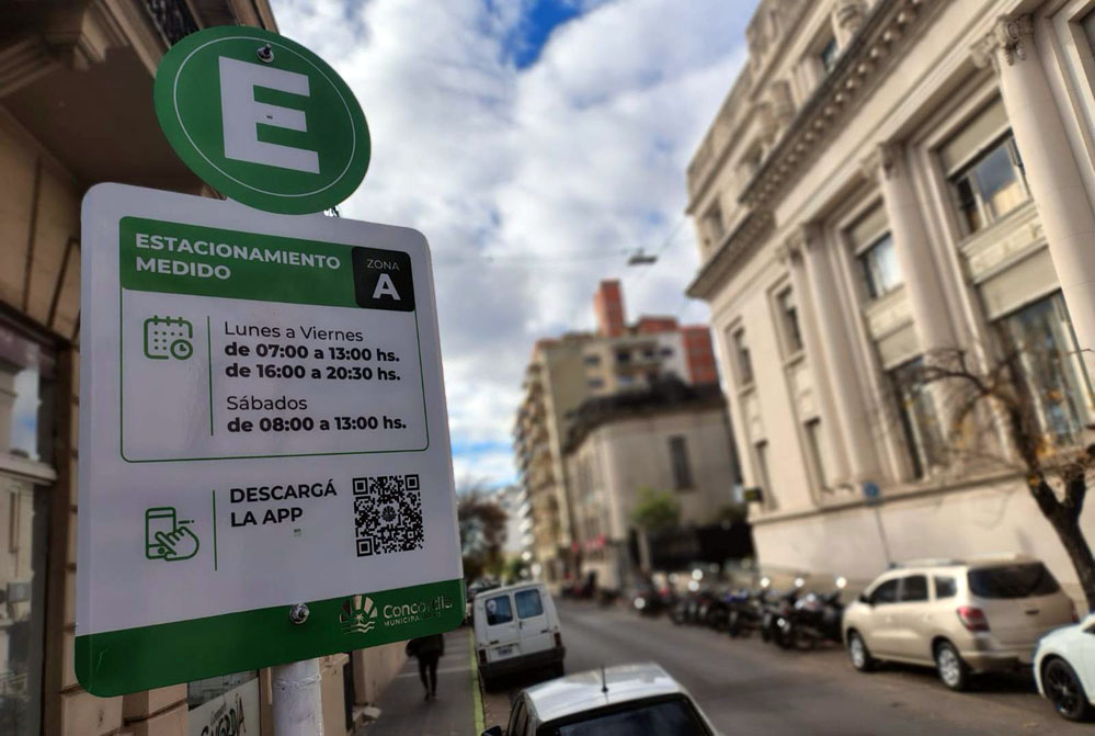 El Estacionamiento Medido estará liberado este sábado por el feriado nacional