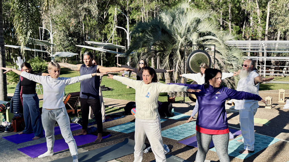 La iniciativa de CODESAL por el Día Internacional del Yoga en Termas del Ayuí