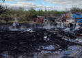 Desastre en Concordia: una conexión clandestina provocó el incendio y la destrucción total de una vivienda