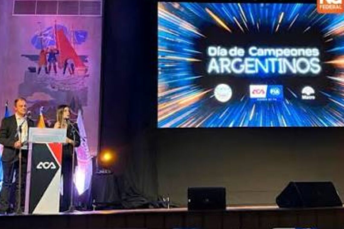 Entre Ríos acompañó el reconocimiento a los campeones del automovilismo argentino