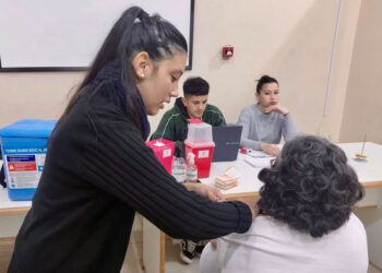 Adultos mayores participaron de una nueva jornada de vacunación
