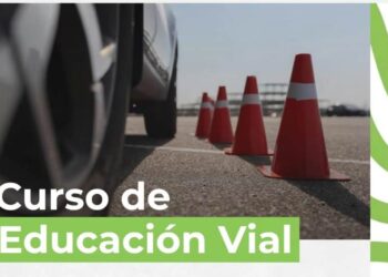 Curso de educación vial en la zona sur