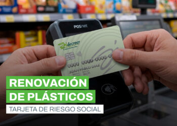 Se modifica el cronograma de reposición de Tarjetas de Riesgo Social vencidas