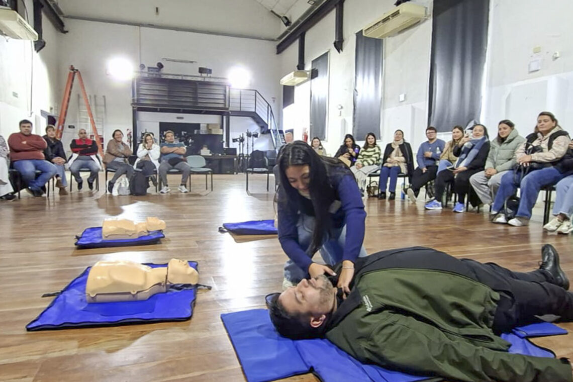 Continúan las capacitaciones para fortalecer la atención de emergencias en el primer nivel de salud