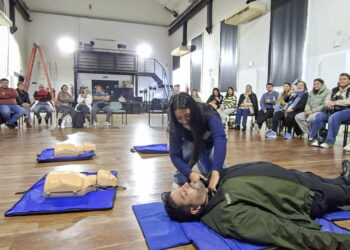 Continúan las capacitaciones para fortalecer la atención de emergencias en el primer nivel de salud