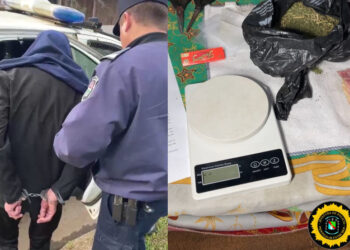 Allanamiento por amenazas terminó con el secuestro de droga y un detenido.