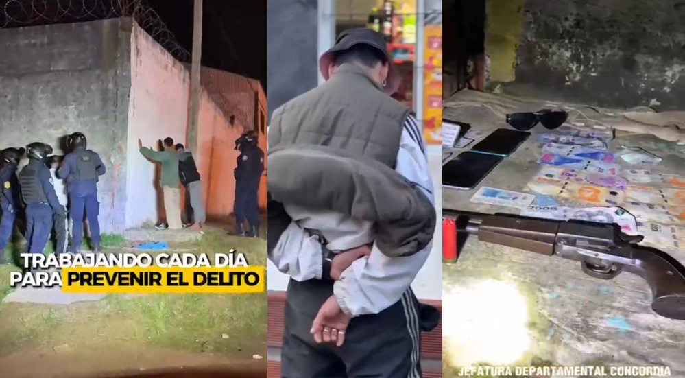 Cae un hombre armado en Villa Busti tras un operativo de saturación