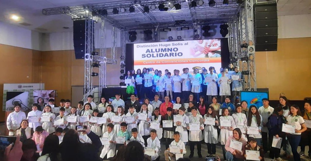 Por las consecuencias del temporal, suspenden la entrega de la Distinción «Hugo Solís» al Alumno Solidario