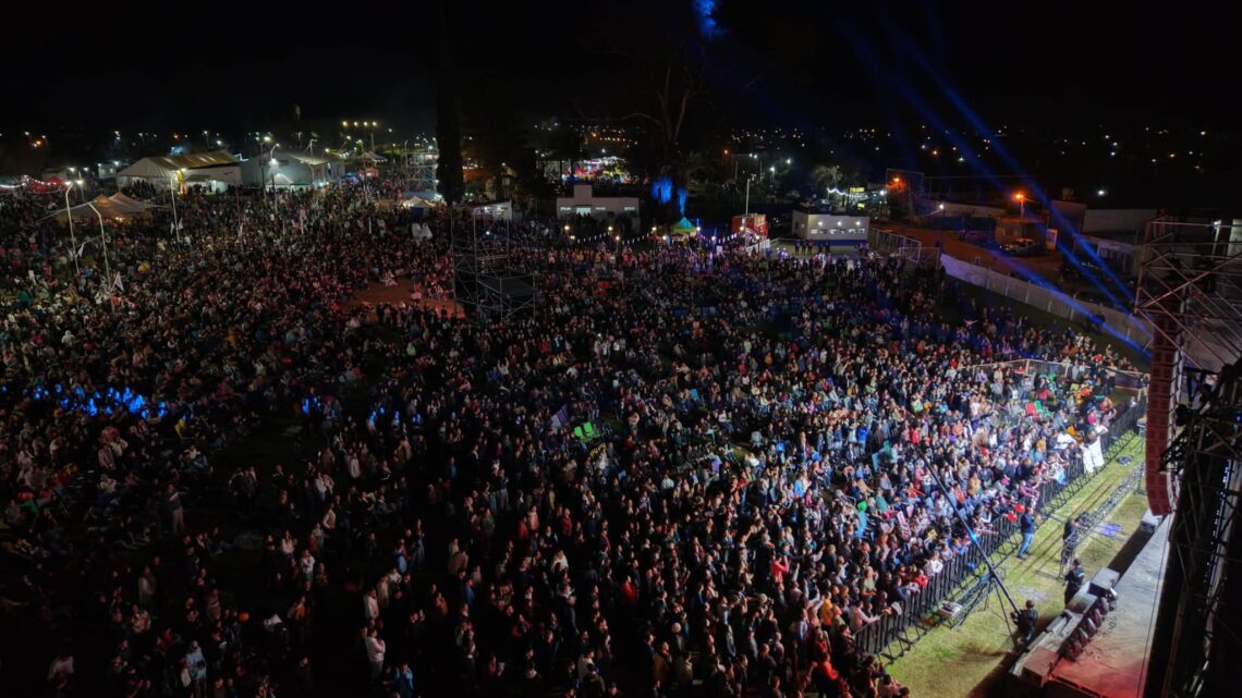 Éxito rotundo en la 39.ª Fiesta Nacional de la Colonización: San José reunió a más de 50.000 personas