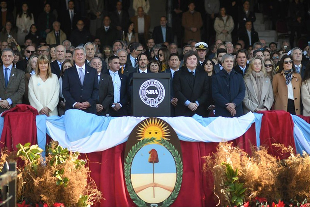 Entre Ríos participó del acto inaugural de la Exposición Rural 2026