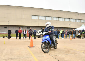 Concordia fue sede de una capacitación de la agencia nacional de seguridad vial destinada a los centros de emisión de licencia para motociclistas
