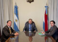 Frigerio recibió a Eduardo Cristina y valoró la gestión de CODESAL para el desarrollo turístico del Lago Salto Grande