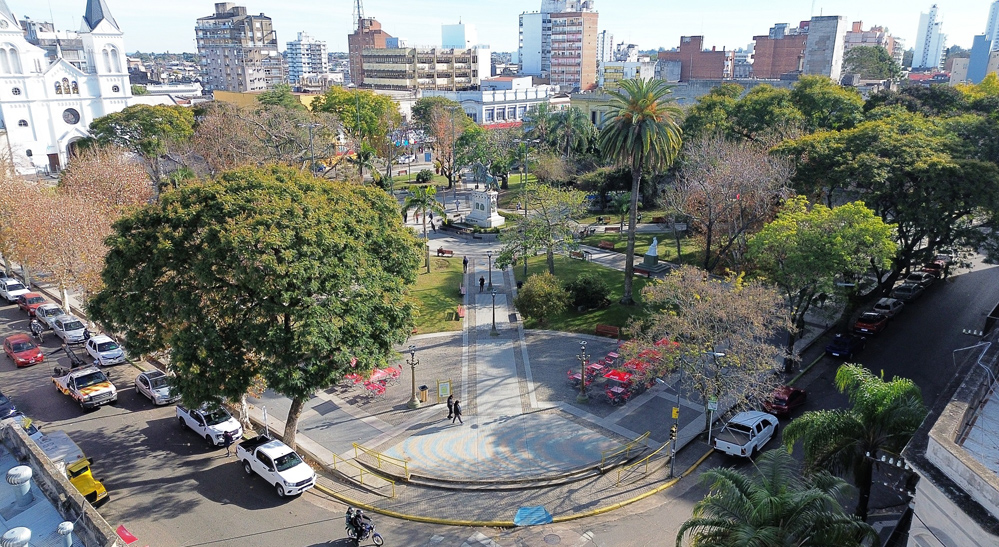 Operativo en la zona céntrica y estacionamiento medido liberado
