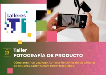 Nueva formación para emprendedores locales: fotografía de producto
