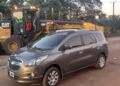 Motoniveladora embiste en Ruta 22 a una autovolista fue en cercanias de la Escuela Benito Juarez