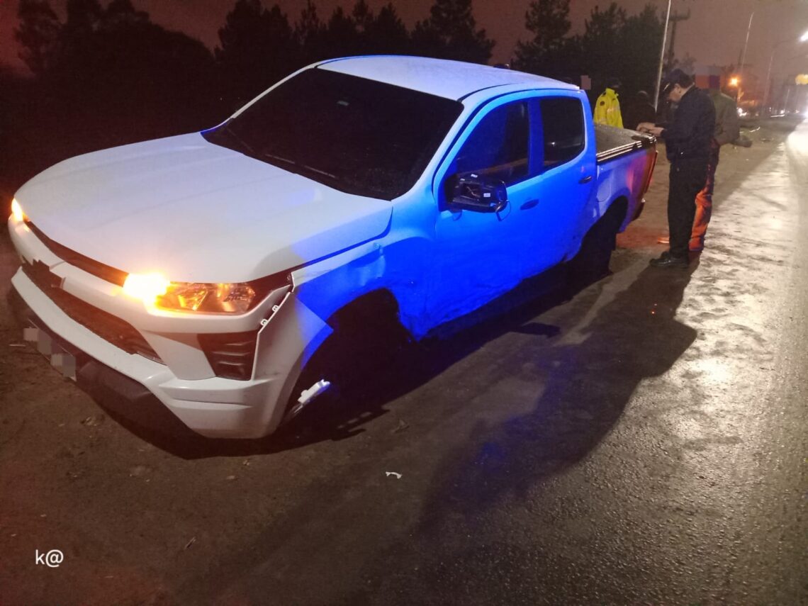 Siniestro vial en la Ruta 22: Un choque entre una camioneta y un auto a la altura de Martillo Viejo no dejó heridos