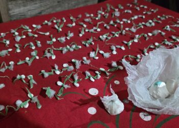 Se metió en la casa de una vecina para escapar de la Policía y lo atraparon con 158 dosis de cocaína