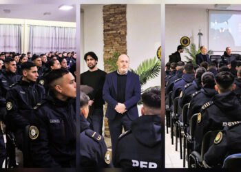 Realizan una capacitación en salud mental para cadetes de policía