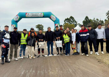 El Intendente Bravo participó del comienzo del Campeonato del Motoclub Federación