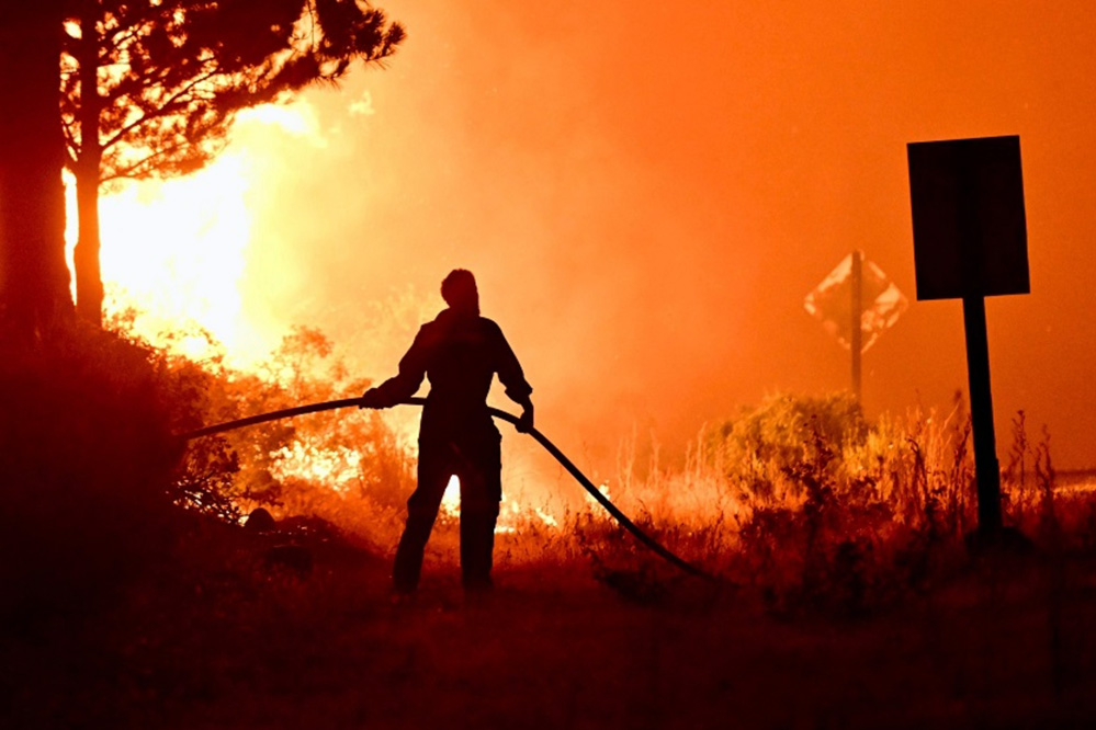 Brigadas entrerrianas asisten en el combate de incendios en la zona del Delta