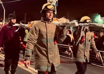 Tradición, fe y compromiso: Los Bomberos Voluntarios acompañaron a San Cayetano en Concordia
