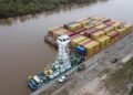 Hito Histórico en Puerto Diamante: Operación de Barcazas Portacontenedores Potencia la Producción Entrerriana