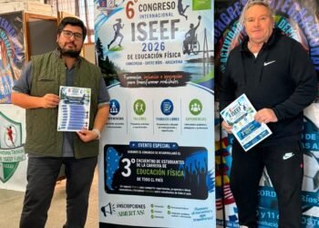 Los días 12 y 13 de agosto se realizará en Concordia el 6º Congreso Internacional de Actividad Física, Deporte, Salud y Educación, organizado por ISEEF.