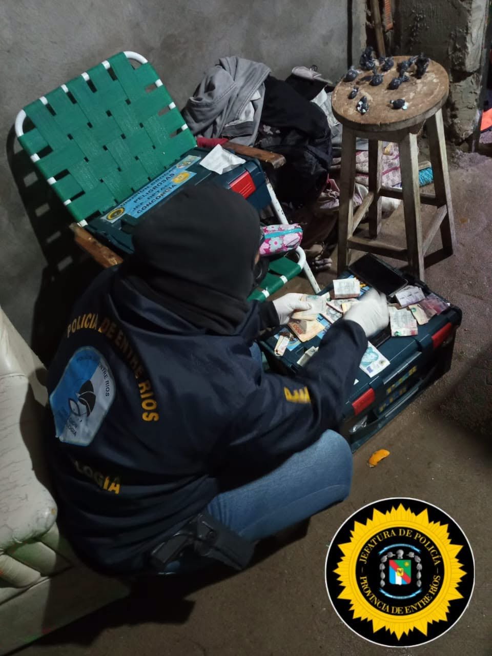 Allanamiento por narcomenudeo en el barrio Nueva Esperanza: secuestran droga y detienen a dos personas