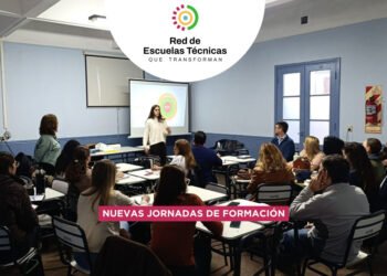 Red de Escuelas Técnicas que Transforman continúa con nuevas jornadas de formación en la provincia