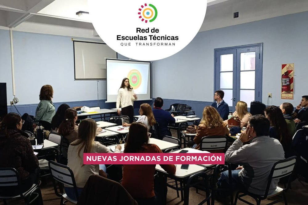 Red de Escuelas Técnicas que Transforman continúa con nuevas jornadas de formación en la provincia
