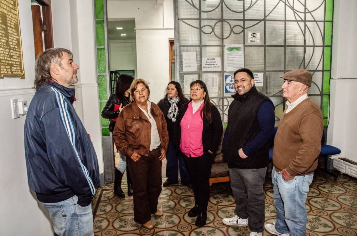 Referentes de la agrupación verde y blanca de ate se reunieron en Concordia para analizar la situación económica y laboral