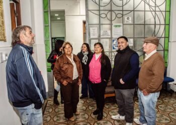 Referentes de la agrupación verde y blanca de ate se reunieron en Concordia para analizar la situación económica y laboral
