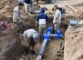 La Municipalidad renueva redes de agua y cloacas en calle La Pampa antes de iniciar la pavimentación
