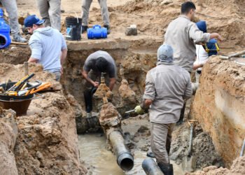 Corte programado de agua potable por recambio de válvulas y trabajos de extensión de redes