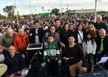 Miles de familias disfrutaron del gran cierre del mes del niño en el parque central “Viñedos Moulins”