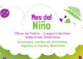 “Mes del Niño” con actividades en distintos barrios de la ciudad