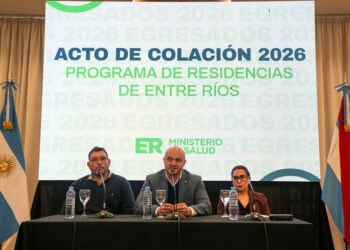 Entre Ríos cuenta con 96 nuevos profesionales en 17 especialidades de salud