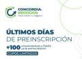 Concordia.Negocios amplió el plazo de preinscripción para emprendedores y pymes