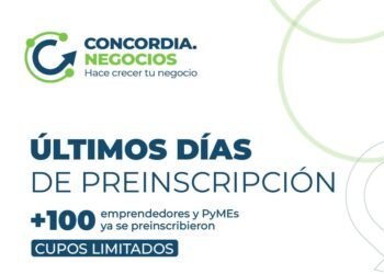 Concordia.Negocios amplió el plazo de preinscripción para emprendedores y pymes