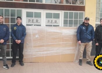 Investigaciones recuperó en Concordia un televisor de 8.700 dólares tras una denuncia en Mendoza