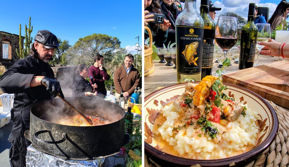 El icónico Castillo San Carlos, un escenario mágico para la gastronomía