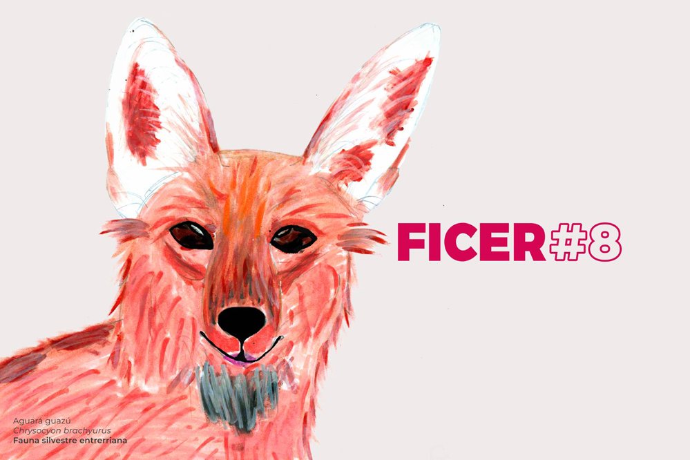 El aguará guazú es la imagen de la octava edición del Ficer