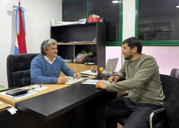 El Intendente Bravo se reunió con el dirigente de Santa Ana Federico Zapata y analizaron los desafíos de las ciudades del interior entrerriano