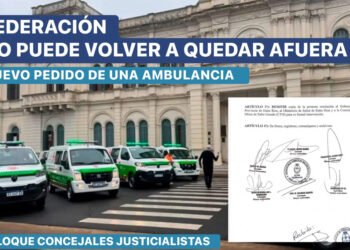 Federación reitera el pedido de una Ambulancia para el Hospital San José