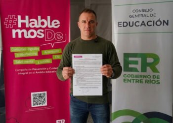 El piloto entrerriano de ACTC Mariano Werner se adhirió al Compromiso por una Crianza Digital Saludable