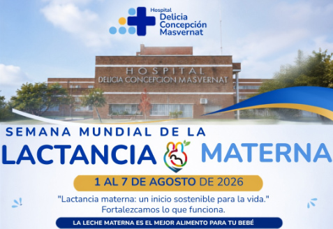 El Hospital Masvernat realiza una semana de actividades por la Semana Mundial de la Lactancia Materna 2026