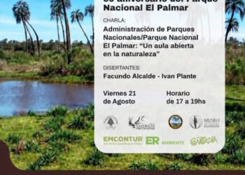 60 años del Parque Nacional El Palmar: habrá una charla sobre conservación y educación ambiental