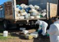 Clausura y multa millonaria por acopio ilegal de envases de fitosanitarios en Rosario del Tala
