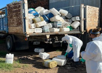 Clausura y multa millonaria por acopio ilegal de envases de fitosanitarios en Rosario del Tala